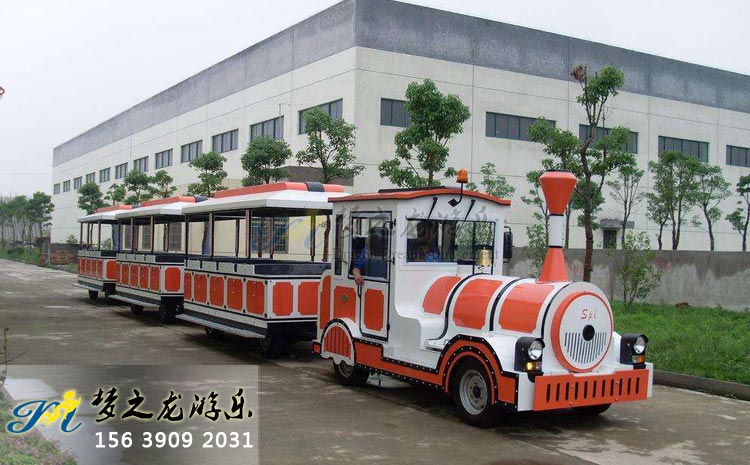 景區(qū)觀(guān)光小火車(chē)視頻